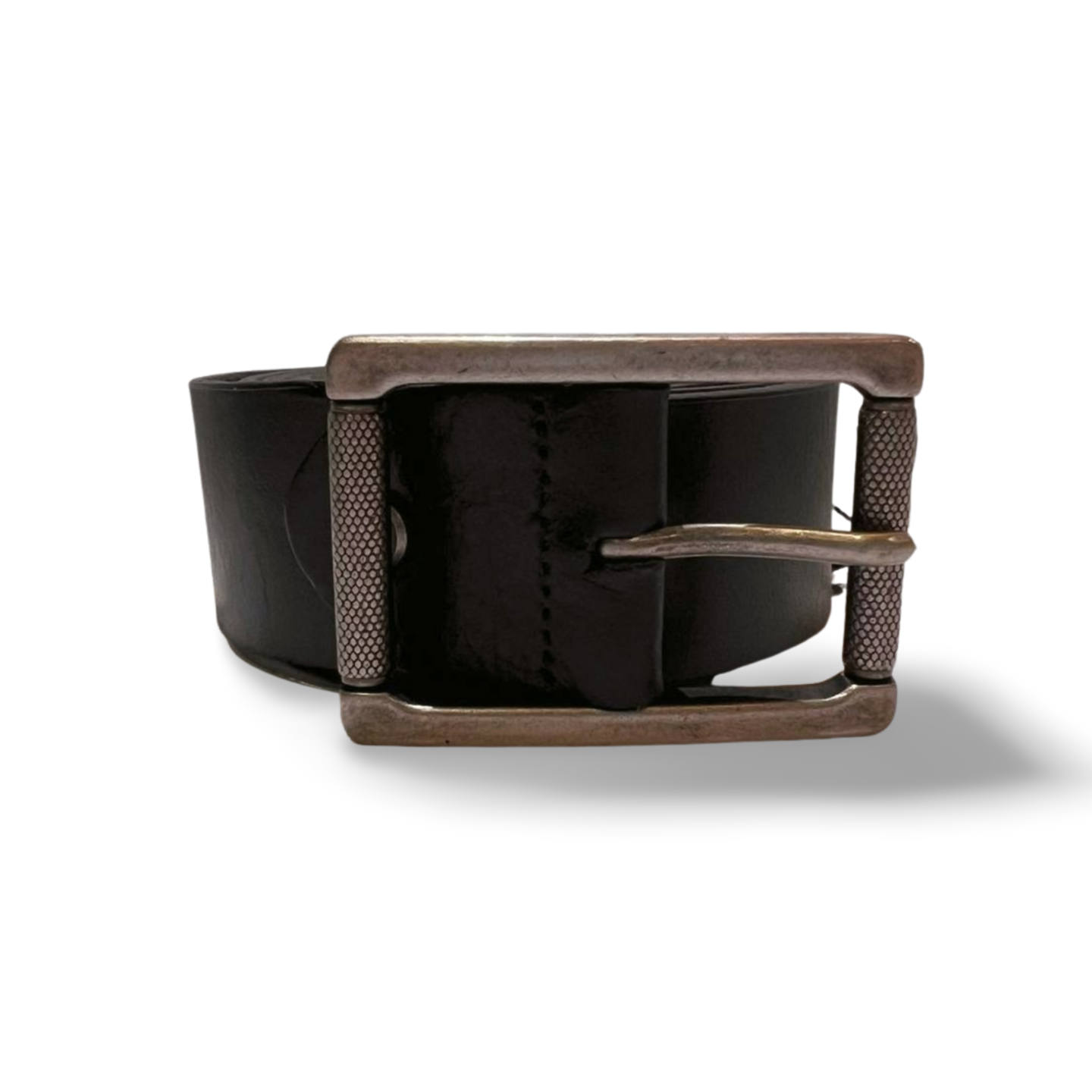 Onyx Edge Belt - 1401 (Silver Buckle)